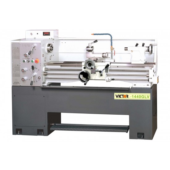 VICTOR 1440GLV ELECTRONIC VARIABLE HIGH SPEED ENGINE LATHE