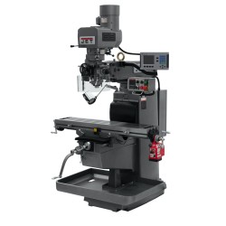 JET 690605 JTM-1050EVS2/230 10" X 50" ELECTRONIC VARIABLE SPEED VERTICAL MILLING MACHINE WITH ACU-RITE 203 2-AXIS DRO