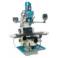 BAILEIGH 1008169 VM-1258-3 12" X 58" ELECTRONIC VARIABLE SPEED VERTICAL MILLING MACHINE WITH MITUTOYO 2-AXIS DRO AND POWER DRAW BAR