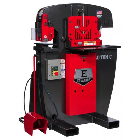 EDWARDS IW40-1P120 40 TON C IRONWORKER | 115 VOLT, 1 PHASE