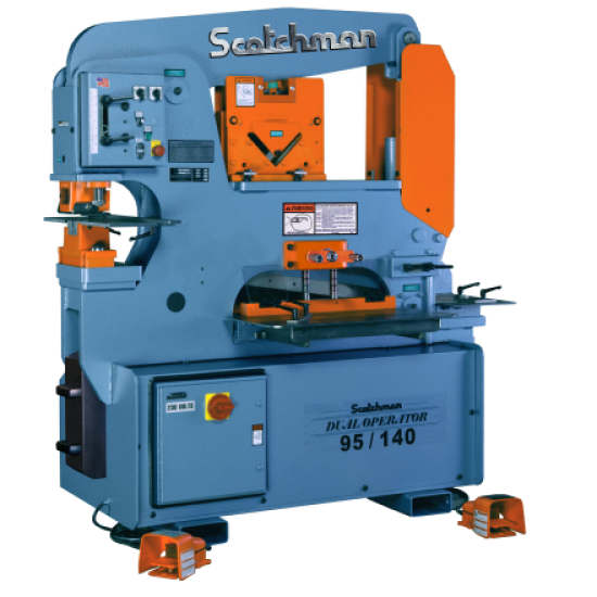 SCOTCHMAN 014708 DO95/140-24M 95 TON HYDRAULIC IRONWORKER