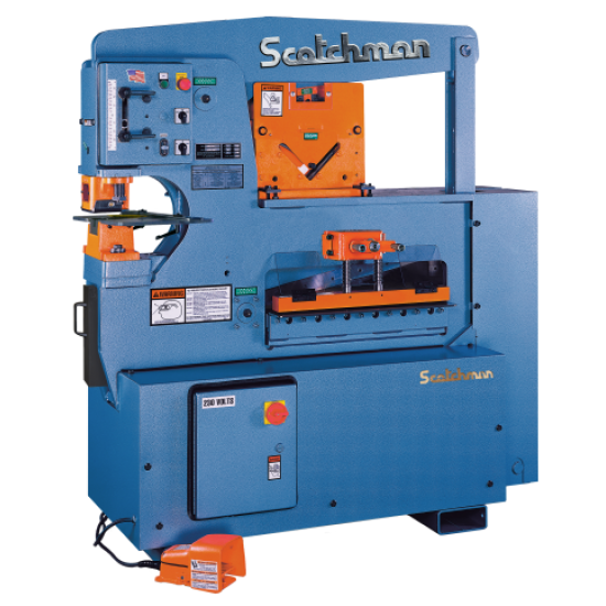 SCOTCHMAN 007610 6509-24M 65 TON HYDRAULIC IRONWORKER