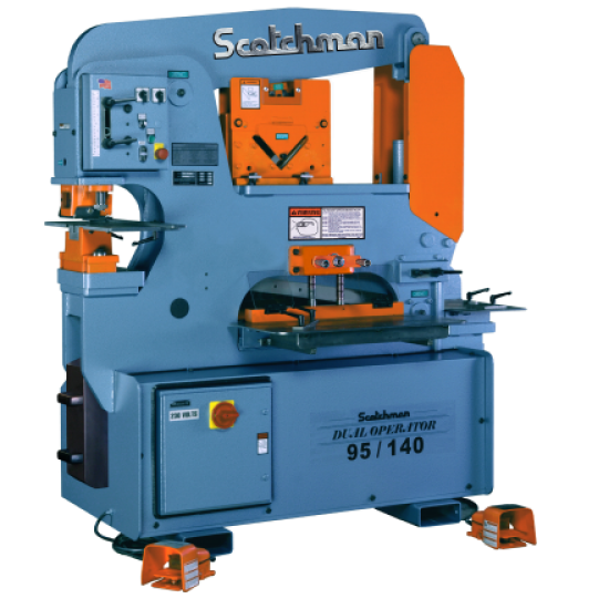 SCOTCHMAN 014720 DO95/140-24M 95 TON HYDRAULIC IRONWORKER