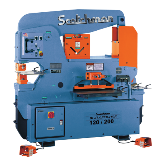 SCOTCHMAN 033910 DO120/200-24M 120 TON HYDRAULIC IRONWORKER