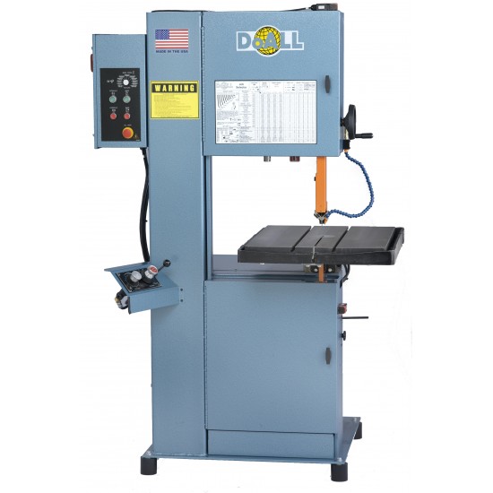 DOALL 290212 2012-VH 20" X 12" VERTICAL CONTOUR BAND SAW WITH 12" WORK HEIGHT 