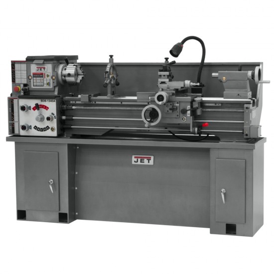 JET 321121 BDB-1340A 13" x 40" BELT DRIVE BENCH LATHE WITH ACU-RITE 203 2-AXIS DRO