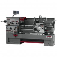 JET 321302 GH-1440ZX 14" X 40" LARGE SPINDLE BORE ENGINE LATHE WITH ACU-RITE 303 2-AXIS DRO AND TAPER ATTACHMENT & 5C LEVER TYPE COLLET CLOSER