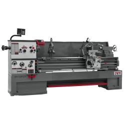 JET 321579 GH-2280ZX 22" X 80" LARGE SPINDLE BORE ENGINE LATHE WITH NEWALL DP700 2-AXIS DRO AND TAPER ATTACHMENT & 5C LEVER TYPE COLLET CLOSER
