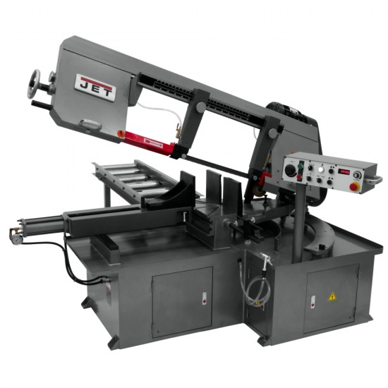 JET 413415 MBS-1323EVS-H-4 13" X 23" SEMI-AUTOMATIC HORIZONTAL DUAL MITERING BANDSAW