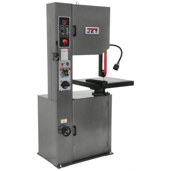 JET 414482 VBS-2012 20" METAL CUTTING VERTICAL BANDSAW WITH 12" WORK HEIGHT