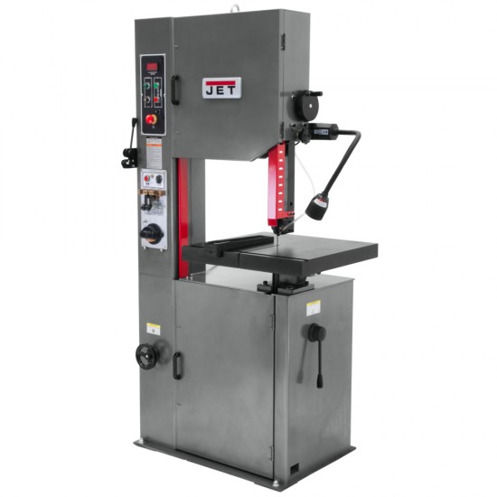 JET 414485 VBS-1610 16" METAL CUTTING VERTICAL BANDSAW WITH 10" WORK HEIGHT