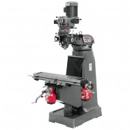 JET 690097 JTM-1 9" X 42" STEP PULLEY VERTICAL MILLING MACHINE WITH X AND Y-AXIS POWER FEEDS