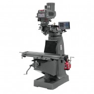 JET 690303 JTM-4VS-1 9" X 49" VARIABLE SPEED VERTICAL MILLING MACHINE WITH ACU-RITE 303 2-AXIS DRO AND X-AXIS POWER FEED