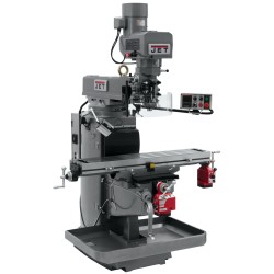 JET 690603 JTM-1050EVS2/230 10" X 50" ELECTRONIC VARIABLE SPEED VERTICAL MILLING MACHINE WITH X AND Y-AXIS POWER FEEDS