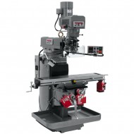 JET 690604 JTM-1050EVS2/230 10" X 50" ELECTRONIC VARIABLE SPEED VERTICAL MILLING MACHINE WITH X, Y AND Z-AXIS POWER FEEDS