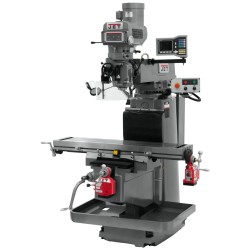 JET 698027 JTM-1254VS 12" X 54" VARIABLE SPEED VERTICAL MILLING MACHINE WITH X AND Y-AXIS POWER FEEDS