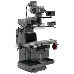 JET 698049 JTM-1254VS 12" X 54" VARIABLE SPEED VERTICAL MILLING MACHINE WITH ACU-RITE 203 2-AXIS DRO AND X-AXIS POWER FEED