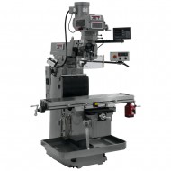 JET 698079 JTM-1254VS 12" X 54" VARIABLE SPEED VERTICAL MILLING MACHINE WITH NEWALL DP700 3-AXIS (QUILL) DRO AND X-AXIS POWER FEED & POWER DRAW BAR