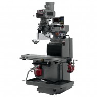 JET 698087 JTM-1254RVS 12" X 54" VARIABLE SPEED VERTICAL MILLING MACHINE WITH X AND Y-AXIS POWER FEEDS & POWER DRAW BAR