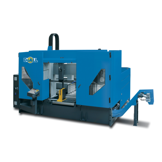 DOALL DC-1000CNC 33.5" X 40" HERCULES SERIES AUTOMATIC HORIZONTAL DUAL COLUMN ENCLOSED CNC METAL CUTTING BAND SAW