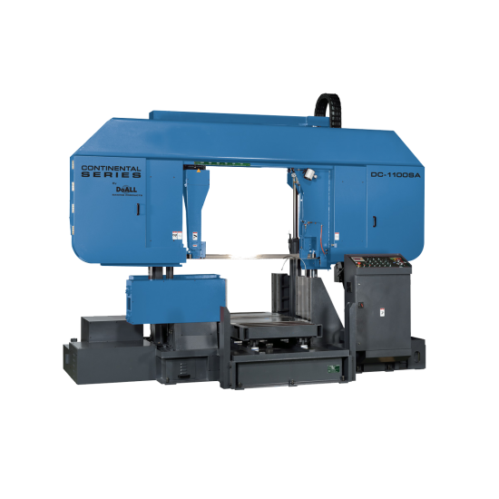 DOALL DC-1100SA 43-1/2" X 43-1/2" CONTINENTAL SERIES SEMI-AUTOMATIC HORIZONTAL PRODUCTION DUAL COLUMN BAND SAW