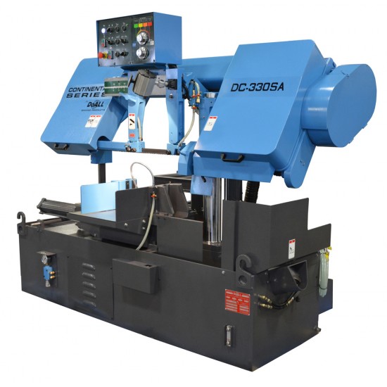 DOALL DC-330SA 13" X 15-3/4" CONTINENTAL SERIES SEMI-AUTOMATIC HORIZONTAL PRODUCTION COLUMN BAND SAW