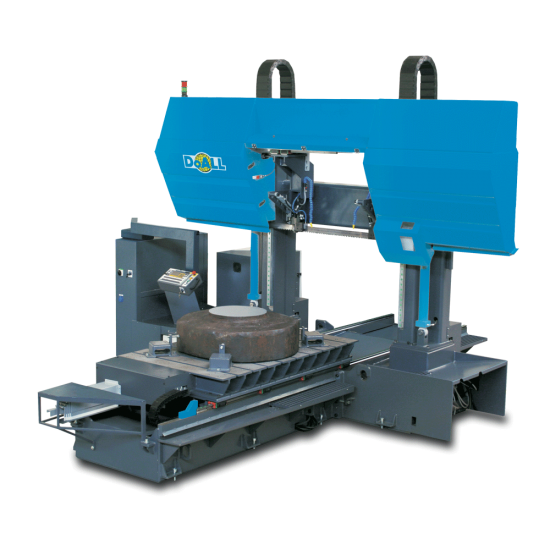 DOALL DC-850CNC 33.5" X 40" HERCULES SERIES AUTOMATIC HORIZONTAL DUAL COLUMN TABLE AND PORTAL METAL CUTTING BAND SAW