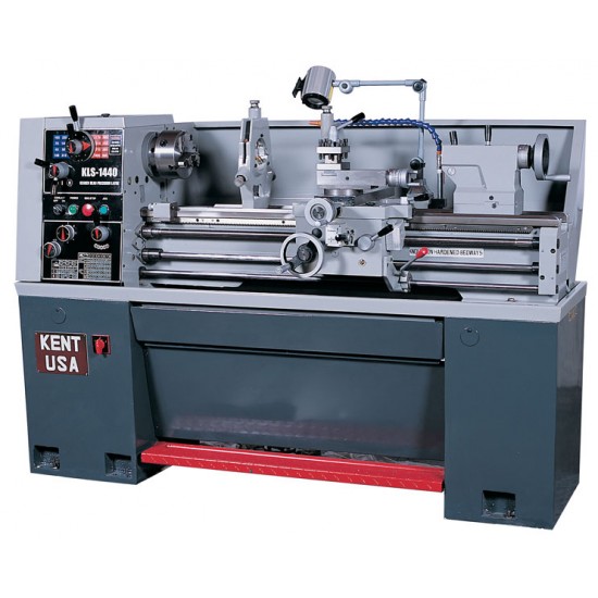 KENT USA KLS-1440 14" X 40" MANUAL GAP BED ENGINE LATHE