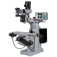 KENT USA KTM-3VKF-MP3 10" X 50" ELECTRONIC VARIABLE SPEED VERTICAL MILLING MACHINE WITH ACU-RITE MILLPWR G2 3-AXIS CNC CONTROL