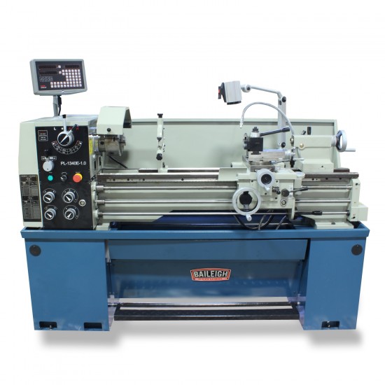 BAILEIGH 1016618 PL-1340E-1.0 13" X 40" GEARED HEAD METAL LATHE WITH 2-AXIS DRO BAILEIGH 1016618 PL-1340E-1.0 13" X 40" GEARED HEAD METAL LATHE WITH 2-AXIS DRO