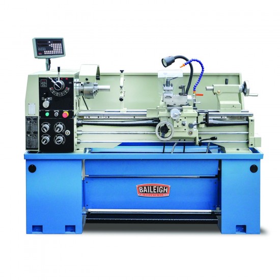 BAILEIGH 1016623 PL-1440E-1.0 14" X 40" GEARED HEAD METAL LATHE WITH 2-AXIS DRO BAILEIGH 1016623 PL-1440E-1.0 14" X 40" GEARED HEAD METAL LATHE WITH 2-AXIS DRO